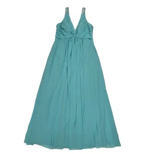 D'Zage Glacier Jewelled Strap Bridesmaid Dress BNWT Womens UK Size 14 DD76 - Picture 1 of 6