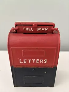 Vintage Gusseisen Münzbank US Briefkasten 1940-50er - Bild 1 von 9