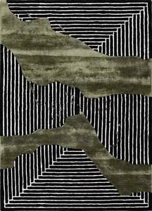 Hand Tufted Rug 100% New Zealand Wool and Viscose Designer Handmade Area Rug for - Picture 1 of 4