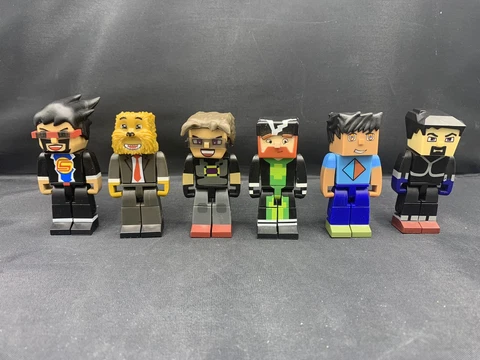 Lot Of 6 Tube Heroes Figures 2015 Jazwares Cover