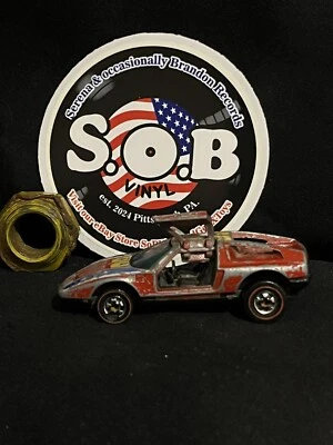 Mercedes Benz C-111 1970 Hot Wheels Redlines 1:64 rojo diecast en muy buen estado Foto 1 de 4