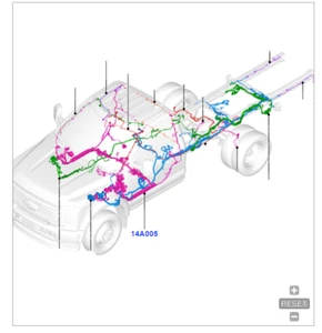 2023-2024 Ford Super Duty Driver Wiring Assembly - Picture 1 of 2