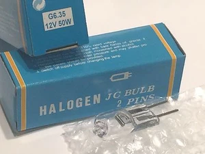 12V 50W G6.35 BI-PIN HALOGEN CAPSULE LAMP BULB PREMIUM QUALITY ac2c6 - Picture 1 of 2
