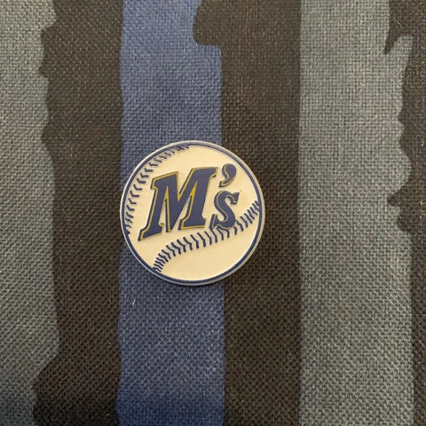 MLB vintage Seattle Mariners ⚾ standing board baseball fridge rubber magnet Cover