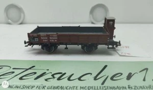 Trix H0 AC 23588 Niederbordwagen ohne Rungen mit Bremserhaus / NEM / DRG - Afbeelding 1 van 7