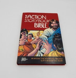 The Action Storybook Bible Hardcover Interactive Adventure Juvenile Nonfiction - Picture 1 of 8