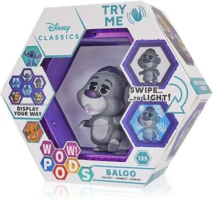 WOW Pods Disney Baloo Jungle Book Swipe to Light Connect Figure Collectible - Picture 1 of 7