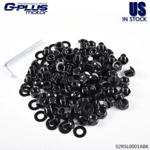 Universal Stainless Steel Fender Flare Hardware Kit Nuts Bolts And Gaskets - Picture 1 of 12