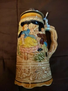 Vintage HiMark German Style Music Playing Beer Stein - Picture 1 of 5