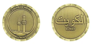 CAMP BUEHRING KUWAIT TOWERS COIN - Picture 1 of 1
