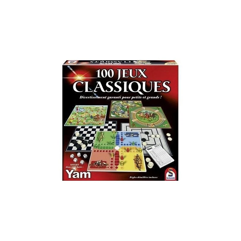 SCHMIDT AND SPIELE Coffret de jeux - 100 jeux classiques - Photo 1/2