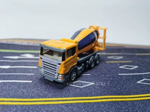 SCANIA MIXER TRUCK YELLOW 1/87 (HO) DIECAST MODEL BY SIKU 1896 - Picture 1 of 7
