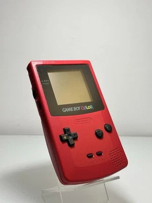 Nintendo Game Boy Color Red Rosso Model CGB-001 Testato Funzionante - Immagine 1 di 4