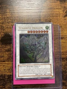 Yu-Gi-Oh! Stardust Dragon TDGS-EN040 Ultimate Rare 1st Edition MP/LP - Picture 1 of 13
