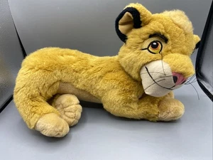 Disney Baby SIMBA PLUSH Vintage The Lion King Laying Stuffed Animal 12” Toy - Picture 1 of 9