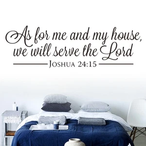  As for house, we will serve Vinyl Wall Art Inspirational Quotes and Saying Home - Picture 1 of 12
