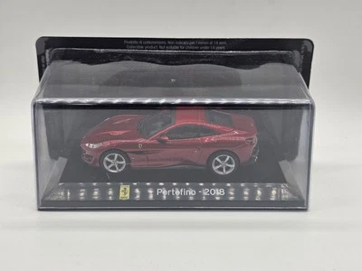 Ferrari Portofino 2018 Rosso 1:43 Edicola Supercars In Box - Immagine 1 di 3