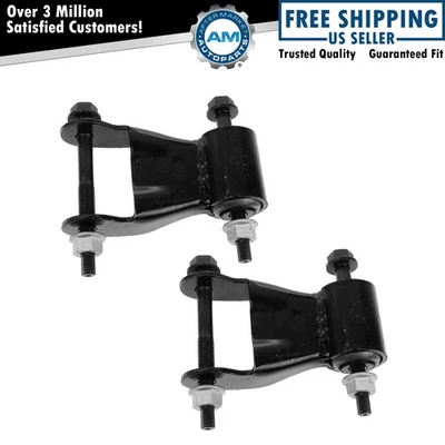 Rear Leaf Spring Shackle Kit Pair Set for Dodge Ram 1500 2500 - Image 1 of 3