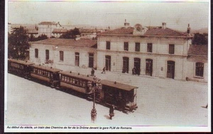 1994 -- TRAIN CHEMIN FER DROME A ROMANS Q725 - Bild 1 von 1