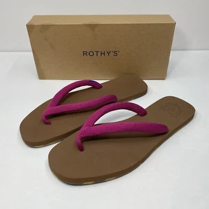 Sandalias sin cordones Rothy's The Chanclas para mujer 8 Daiquiri NUEVAS $130 - Imagen 1 de 10