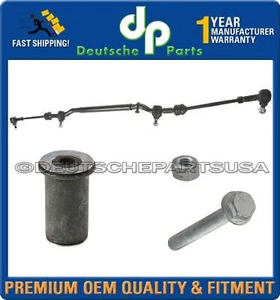 MERCEDES W202 C230 C220 C36 Center Drag Link Inner Outer Tie Rod + Idler Arm Kit - Picture 1 of 1
