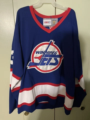 Teemu Selanne Winnipeg Jets jersey size 52 Cover