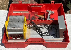 VINTAGE 1964 Mattel POWER SHOP w/ ACCESSORIES and CASE USA - WORKS! - Picture 1 of 10