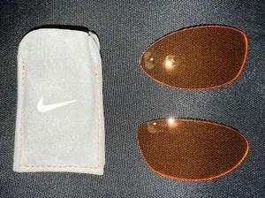 Nike Interchange 80 Sunglasses (EV0136) Orange Lens Only Made Italy & Case - Picture 1 of 2