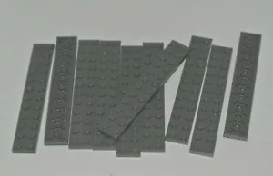 LEGO : 10x Plaque 2 x 12 - Réf 2445 gris bleuté foncé - Set 75055 6753 75192 - Imagen 1 de 1