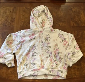 GUC Gap X LoveShackFancy Hooded Sweatshirt Kids Size Large - Picture 1 of 7