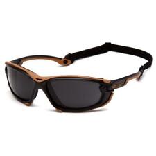 Carhartt CHB1020DTMP Toccoa Safety Glasses Black/Tan Frame Gray H2MAX Anti-Fog