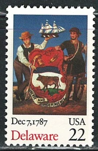 Mint US Delaware Single Stamp,Scott# 2336 (MNH) - Picture 1 of 1