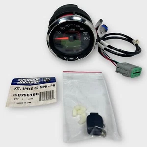 Evinrude Johnson 0766168, 80 MPH Speedometer Gauge Kit 12V - Bild 1 von 4