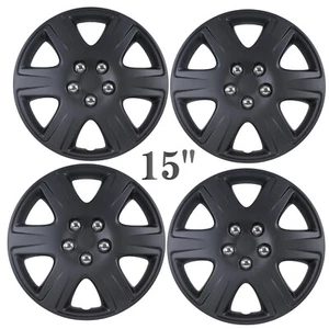 15" Set Of 4 Snap On Hubcaps Wheel Rims Cover Fit for 2005-2008 TOYOTA COROLLA - Picture 1 of 9