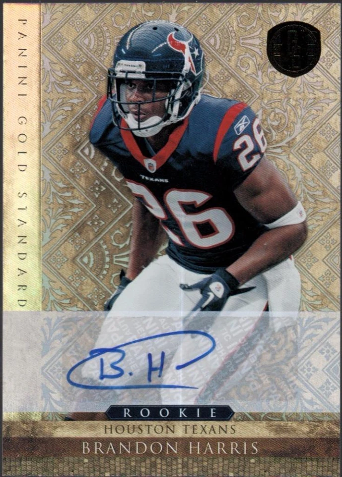 PH) 	2011 Panini Gold Standard Autographs Silver AUTO Brandon Harris #196/499 - Image 1 of 1