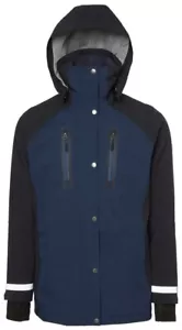 Mountain Horse Ladies Clear All Weather Jacket - Navy - Extra Large - Picture 1 of 2