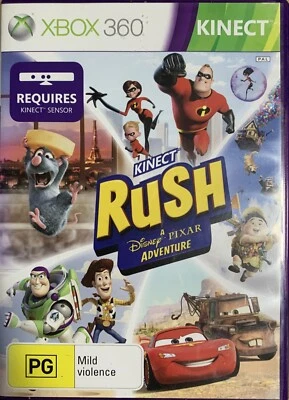 Rush Disney Kinect Microsoft Xbox 360 Game Video Games PAL - Image 1 of 4