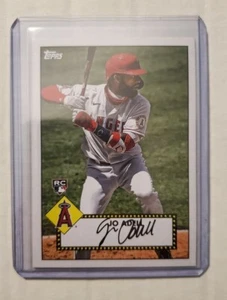 Jo Adell RC 2021 Topps Serie 1 1952 Inserto Redux LA Angels #T52-26 - Imagen 1 de 3