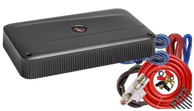 Infinity Reference 3004A 300W MAX 4 Channel Car Audio Amplifier + 4 Ch Amp Kit - Image 1 of 4