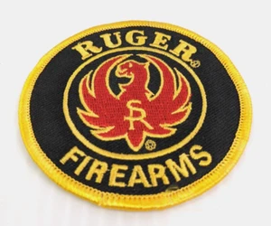 Vintage Patch Ruger Firearms Hat Shirt Bag Patch Embroidered Logo 3" - Picture 1 of 5