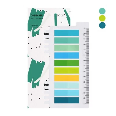 Emerald Haftnotizen Pastell, Transparent Klebezettel Notizzettel Sticky Notes - Bild 1 von 2