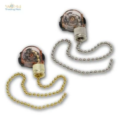 Interruptor de tracción con cadena de cable de tracción, interruptor de lámpara de pie de encendido y apagado interruptor de cable de tracción - Imagen 1 de 4