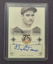 2014 Panini Hall of Fame Bobby Doerr Red Sox HOF Signatures