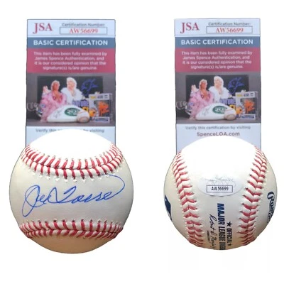 Joe Torre Signed Autographed Major League Baseball New York Yankees JSA COA - Image 1 of 3