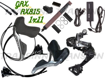 Shimano GRX 1x11 DI2 Gravel Upgrade RX815/RX817 Groupset (w/caliper)  - Image 1 of 3