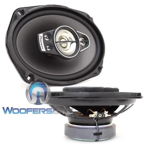 PIONEER 6"x9" 750W 5-WAY TWEETERS COAXIAL CAR AUDIO STEREO AMPLIFIER SPEAKERS - Picture 1 of 4