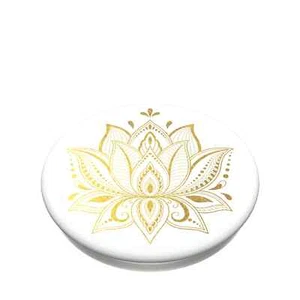 Empuñadura para teléfono PopSockets Pop Grip con soporte con tapa intercambiable diseño de prana dorado - Imagen 1 de 5