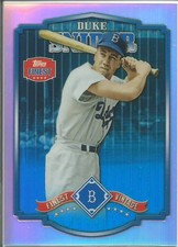 2014 Topps Finest DUKE SNIDER Finest Vintage Insert Card