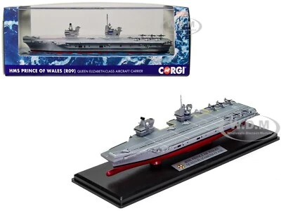 HMS PRÍNCIPE DE GALES R09 PORTAAVIONES "ROYAL NAVY" 1/1250 POR CORGI CC75001 Foto 1 de 4