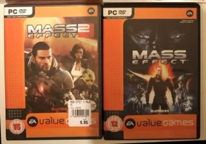 MASS EFFECT 1 & 2 PC DVD Video Game - Picture 1 of 1